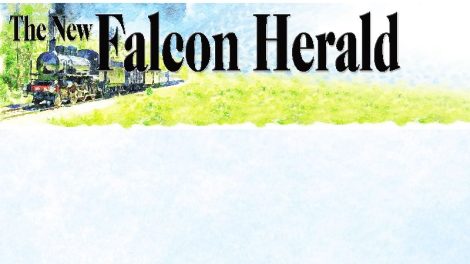 The new falcon herald logo.