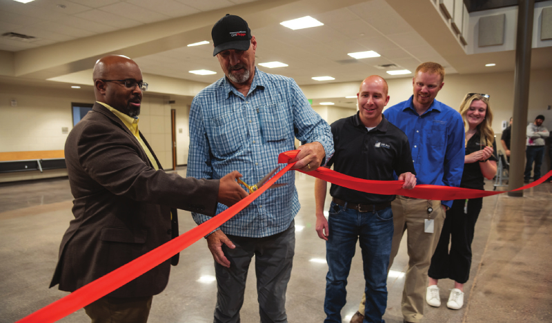 BRES ribbon cutting