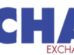 Logo of the Exchange Club of Falcon, CO, featuring the word "EXCHANGE" in large blue letters and the club's circular emblem on the left. "Exchange Club of Falcon, CO" is written below in smaller red letters.