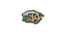 Logo with the text “D49”; the “4” and “9” are orange and overlapped, “D” is green, and a stylized green mountain line is above the text.