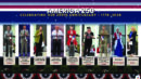 Eight people stand on a stage under a banner reading "America 250: Celebrating Our 250th Anniversary 1776–2026," each with a title and role listed below their photo.
